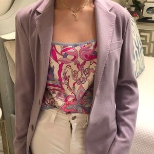 Ralph Lauren Lilac 100% Cashmere Blazer💜